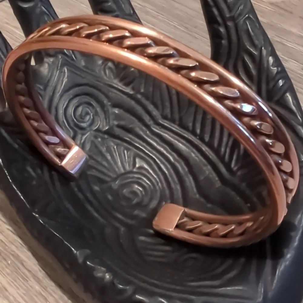 Southwest Artisan Handmade Copper Twist Cuff